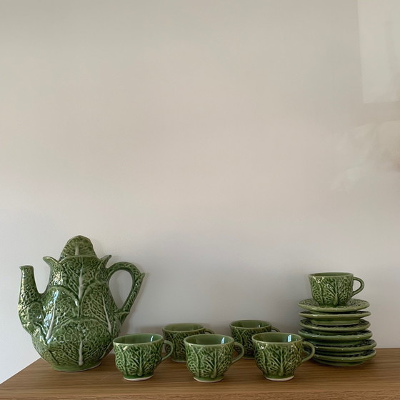 Image 1 of Cabbage Coffee Set, Portugal