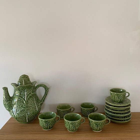 Image 1 of Cabbage Coffee Set, Portugal