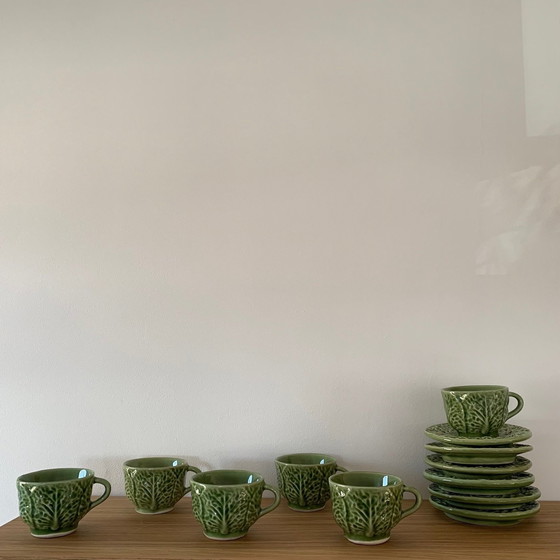 Image 1 of Cabbage Coffee Set, Portugal