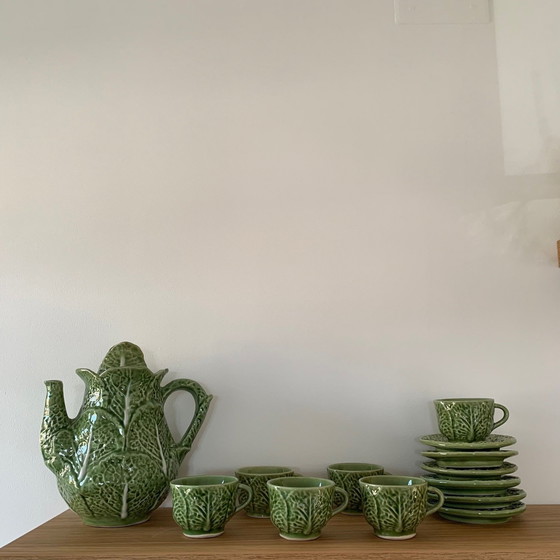 Image 1 of Cabbage Coffee Set, Portugal