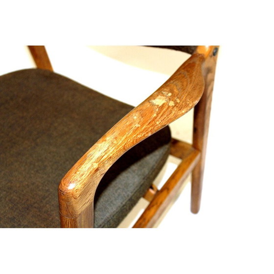 Image 1 of Coppia di poltrone vintage in rovere di Gondo Gravesen Snedkerier, Danimarca 1960