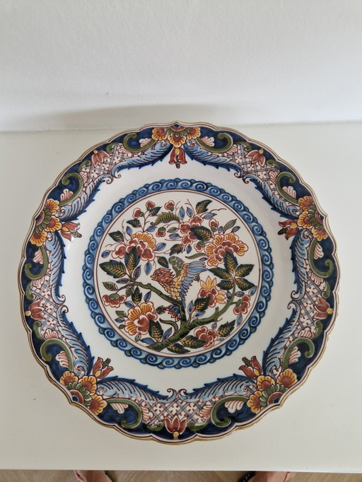 Vintage : Makkum Pottery Plate - 1985