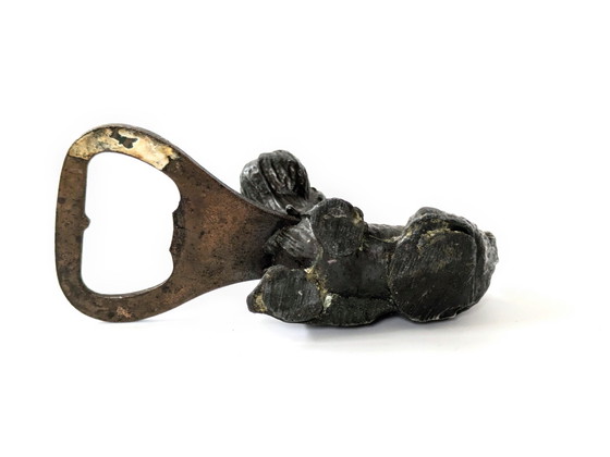 Image 1 of Bottle Opener | Dog Barware Scottish Terrier | Antique Cast Iron