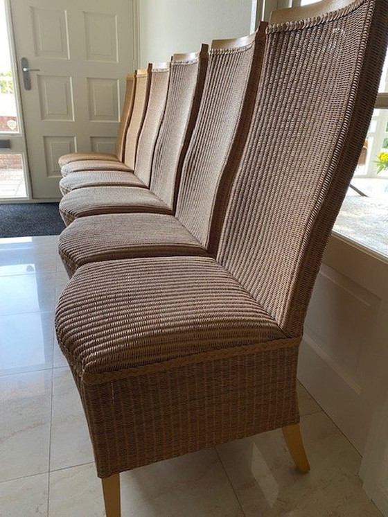 Image 1 of 6x Lloyd Loom Chair