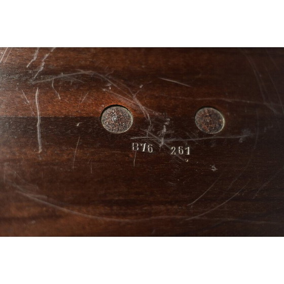 Image 1 of Vintage mahogany coffee table by Ole Wanscher for Poul Jeppesens Møbelfabrik, Denmark 1960