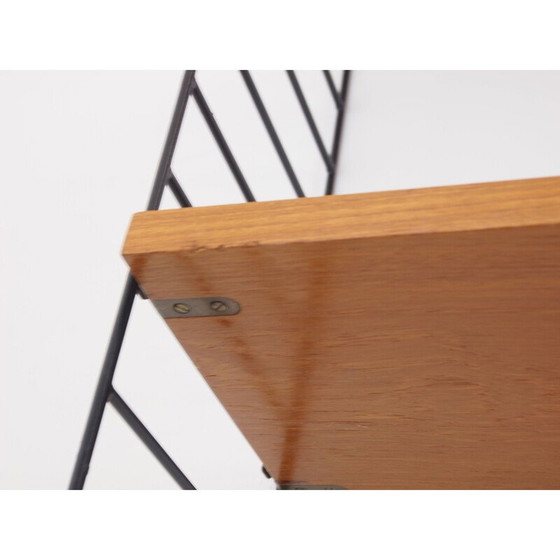 Image 1 of Vintage wall unit for Nisse Strinning in teak and metal 1950