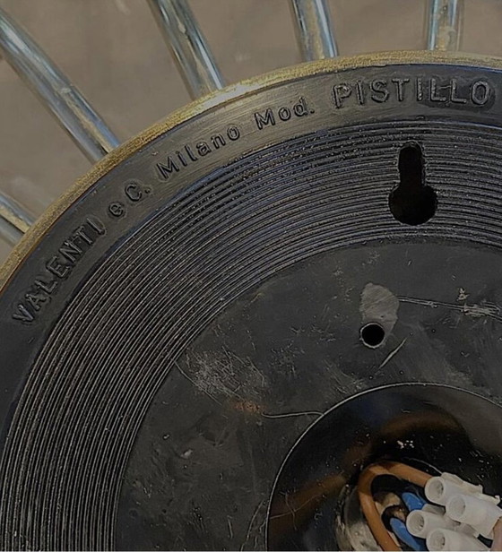 Image 1 of Bellissima applique da parete Pistillo color oro champagne 