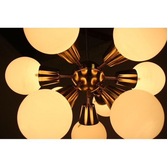 Image 1 of Vintage Sputnik chandelier by Kamenick Šenov, Czechoslovakia 1960
