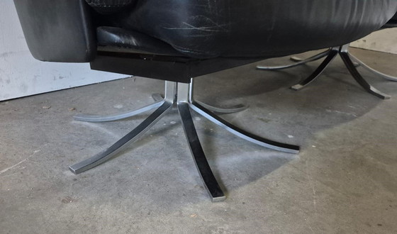 Image 1 of 1970s Space Age Leather Sofa