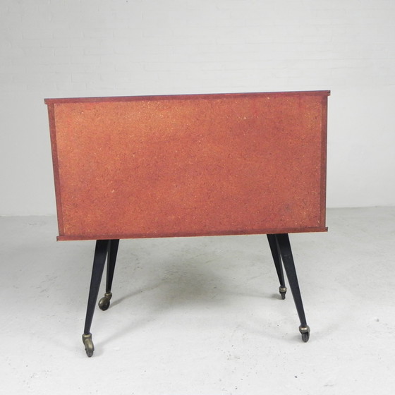 Image 1 of Armoire à boissons vintage, bar sur roulettes, 1960s