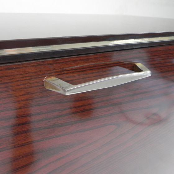 Image 1 of Vintage drinks cabinet, bar on casters, 1960s