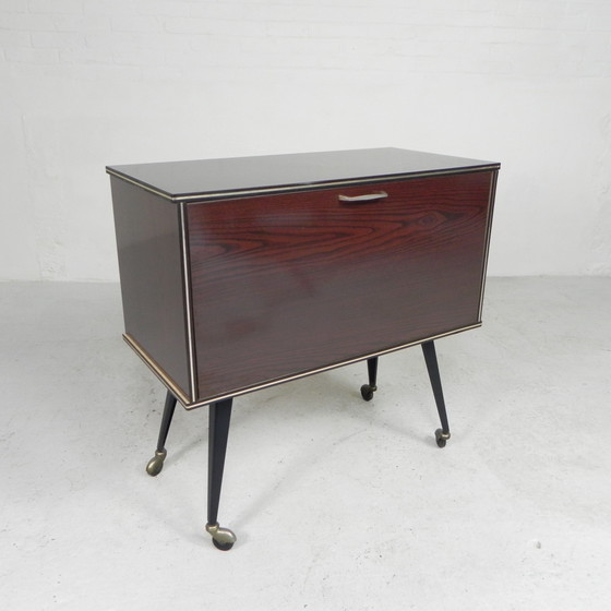 Image 1 of Armoire à boissons vintage, bar sur roulettes, 1960s
