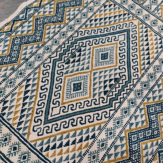 Image 1 of Multicolored Wool Handmade Rug