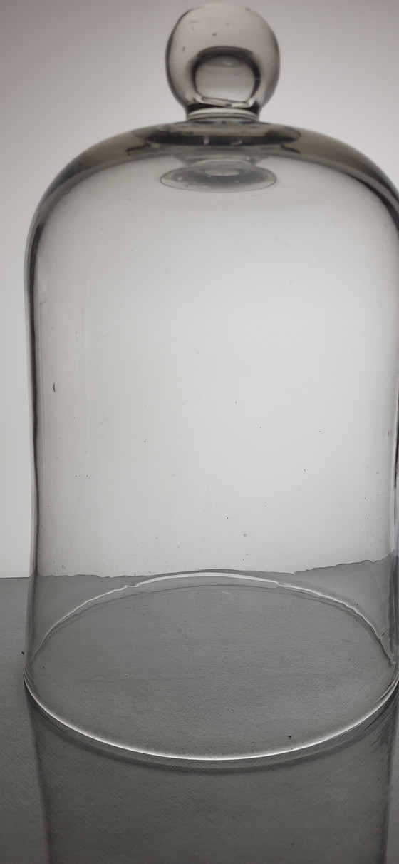 Image 1 of Garden Bell / Apothecary / Pharmacy Glass Blown Xixth century