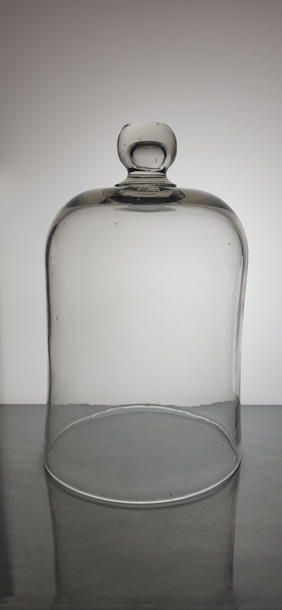 Image 1 of Garden Bell / Apothecary / Pharmacy Glass Blown Xixth century