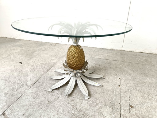 2x pineapple side tables, 1960s