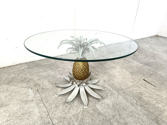 Image 1 of 2x pineapple side tables, 1960s