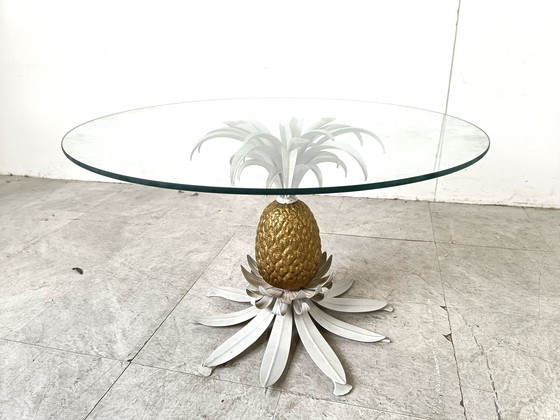 Image 1 of 2x pineapple side tables, 1960s