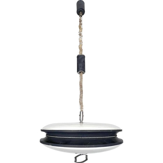Image 1 of Vintage Italian adjustable chandelier by Reggiani, Italy 1960s