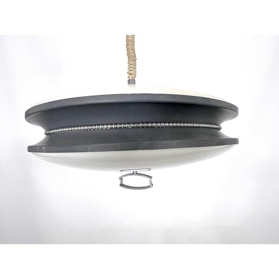 Image 1 of Vintage Italian adjustable chandelier by Reggiani, Italy 1960s