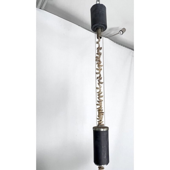 Image 1 of Vintage Italian adjustable chandelier by Reggiani, Italy 1960s
