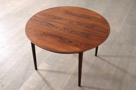 Image 1 of Arne Vodder Oval Rosewood Dining Table For Sibast, 1955