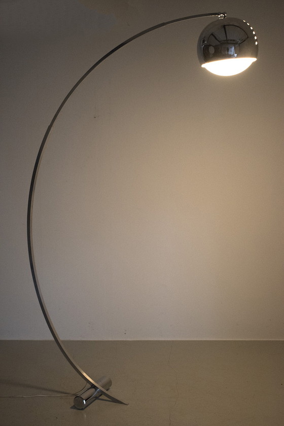 Image 1 of Lampada da terra ad arco vintage