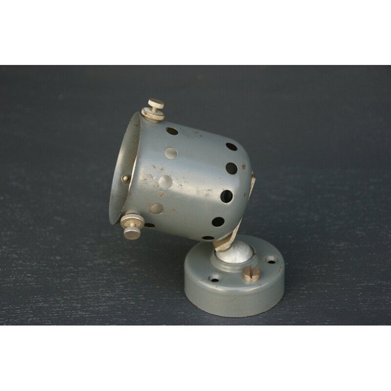 Image 1 of Lampada da parete vintage con riflettore in vetro specchiato di Siemens, 1930
