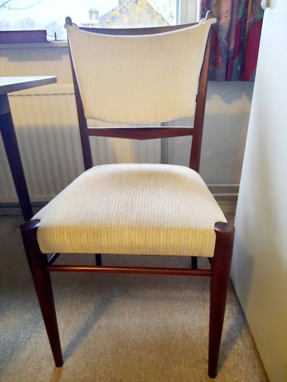 Image 1 of 4x Pastoe Dining Chairs & vintage Table