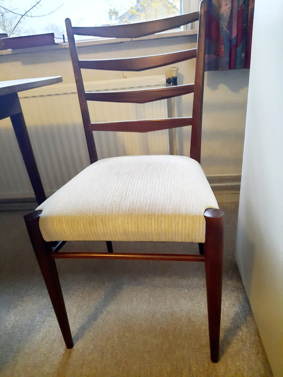 Image 1 of 4x Pastoe Dining Chairs & vintage Table