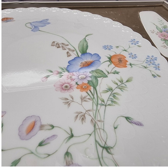 Image 1 of Set da pasticceria in porcellana vintage