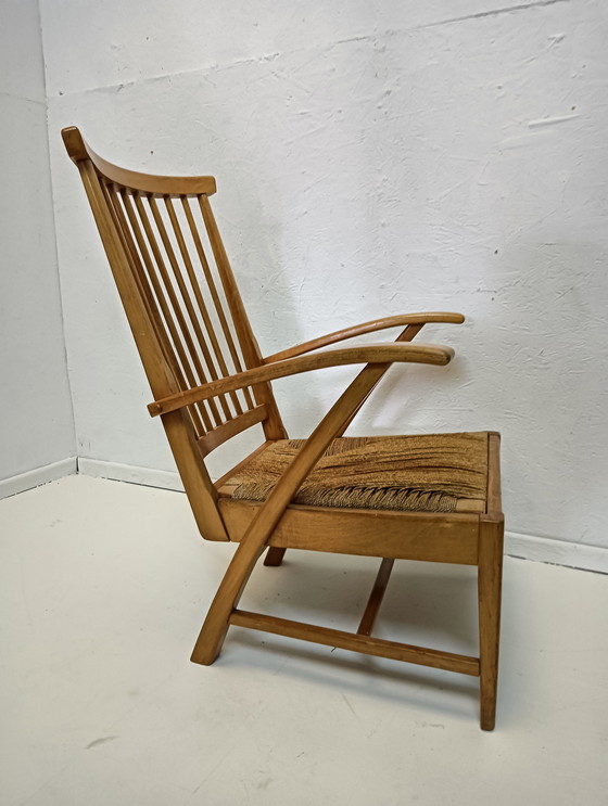 Image 1 of Fauteuil vintage en rotin