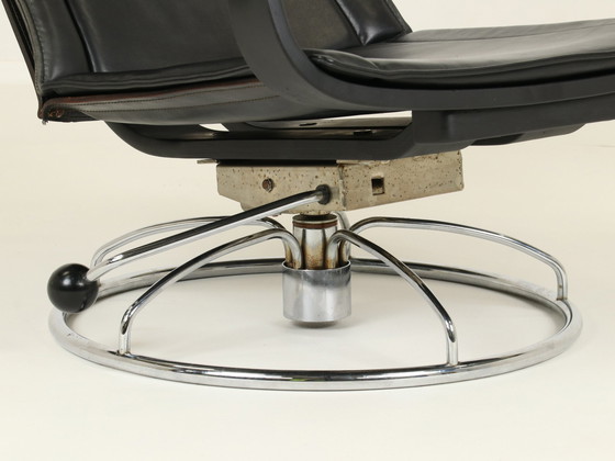 Image 1 of Swivel Lounge Chair By Ake Fribytter For Nelo Mobler, Denmark 1970S