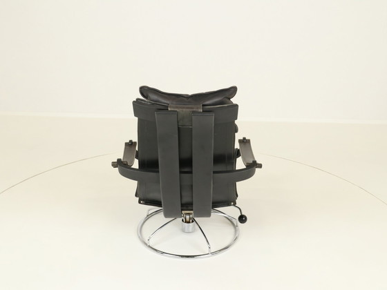 Image 1 of Swivel Lounge Chair By Ake Fribytter For Nelo Mobler, Denmark 1970S
