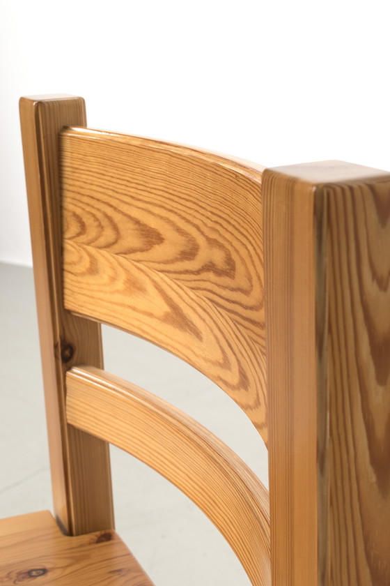 Image 1 of Pine wood desk