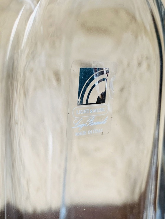 Image 1 of Decantador de whisky de cristal con 6 vasos de Luigi Bormioli, década de 1970, juego de 7