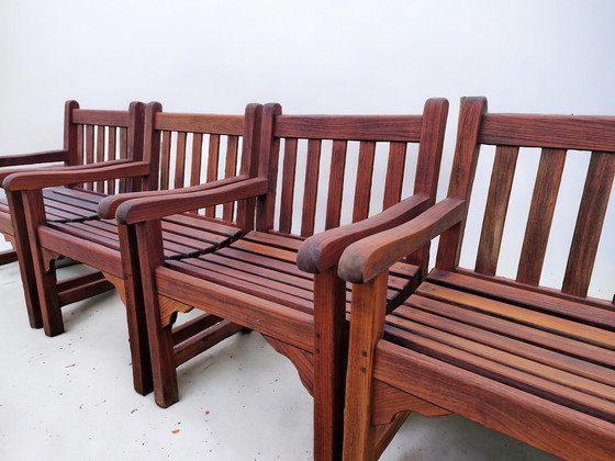 Image 1 of Teak & Garden set Canterbury chairs / Warwick table