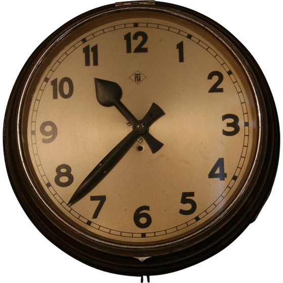 Image 1 of Orologio vintage in lamiera di acciaio di TN Tele Norma, Germania 1960