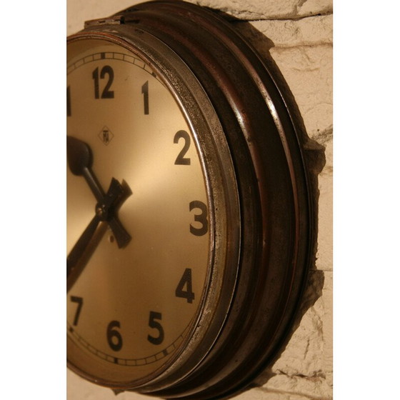 Image 1 of Orologio vintage in lamiera di acciaio di TN Tele Norma, Germania 1960