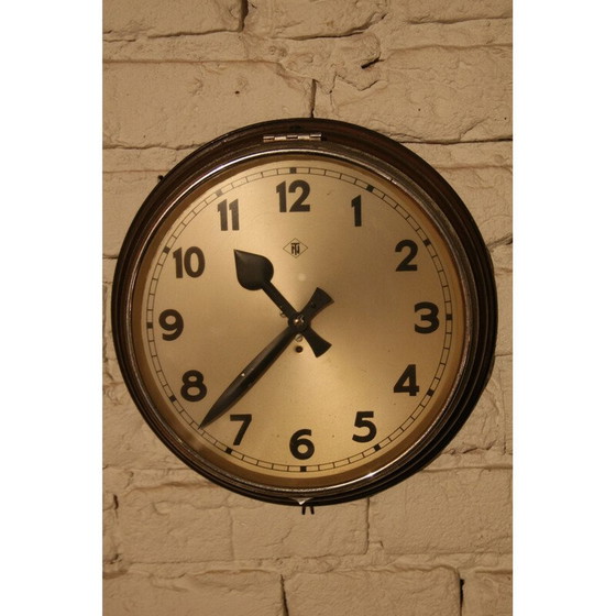 Image 1 of Orologio vintage in lamiera di acciaio di TN Tele Norma, Germania 1960