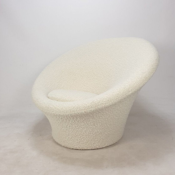 Image 1 of Vintage armchair with mushroom-shaped footrest by Pierre Paulin for Artifort, 1960