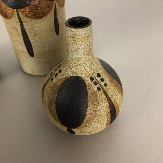 Image 1 of Set of 3 vintage vases sculptures by Peter Müller for Sgrafo, Germany 1970