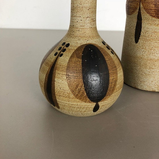 Image 1 of Set of 3 vintage vases sculptures by Peter Müller for Sgrafo, Germany 1970