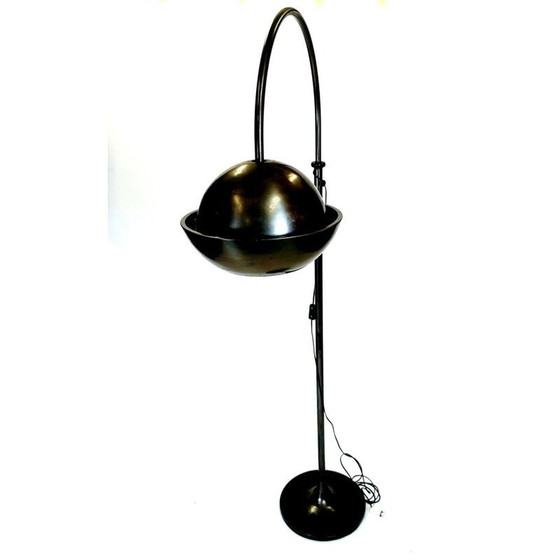 Image 1 of Vintage floor lamp in patinated copper, 1960