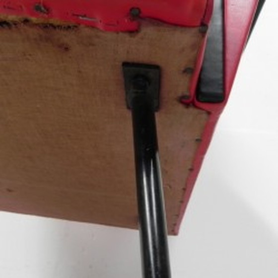 Image 1 of Fauteuil vintage en skaï