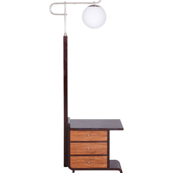 Image 1 of Lampada da terra vintage Art Déco di J. Halabala, Repubblica Ceca, anni '30