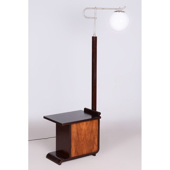 Image 1 of Lampada da terra vintage Art Déco di J. Halabala, Repubblica Ceca, anni '30