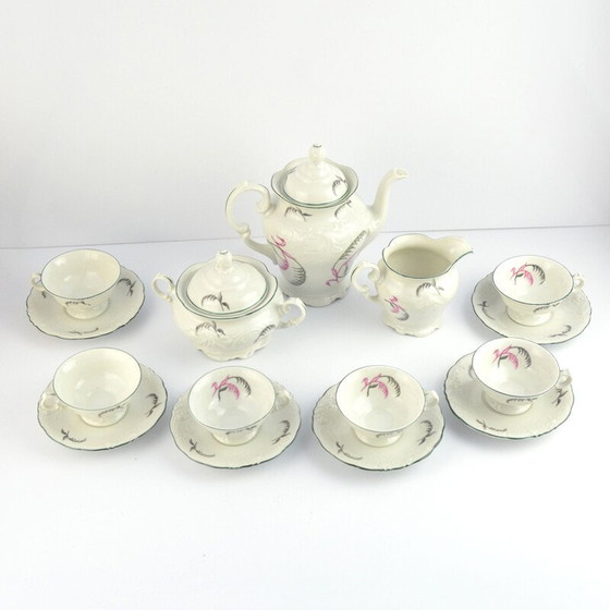 Image 1 of Vintage Wałbrzych porcelain coffee set, Poland 1970