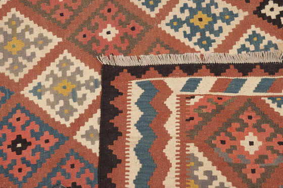 Image 1 of Kilim Fars Qashqai -Hand-woven-Unused 200 X 170 Cm No. 448954