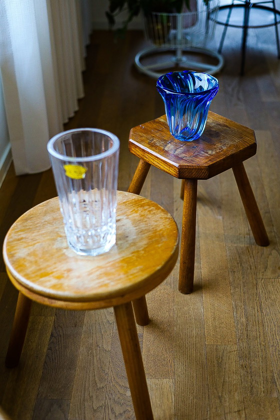 Image 1 of 3x Val Saint Lambert crystal vases